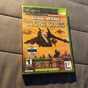 Xbox 2 games in 1 Star Wars The Clone Wars & Tetris Worlds Video Game